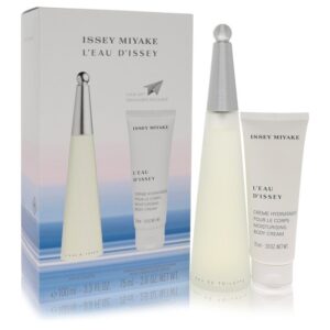 L'EAU D'ISSEY (issey Miyake) by Issey Miyake Gift Set -- 3.3 oz Eau DeToilette Spray + 2.6 oz Body Cream