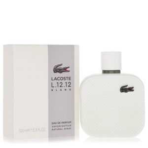 Lacoste Eau De Lacoste L.12.12 Blanc by Lacoste Eau De Parfum Spray 3.3 oz