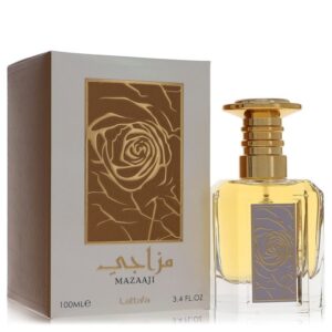 Lattafa Mazaaji by Lattafa Eau De Parfum Spray (Unisex) 3.4 oz