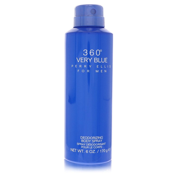 Perry Ellis 360 Very Blue by Perry Ellis Body Spray 6 oz