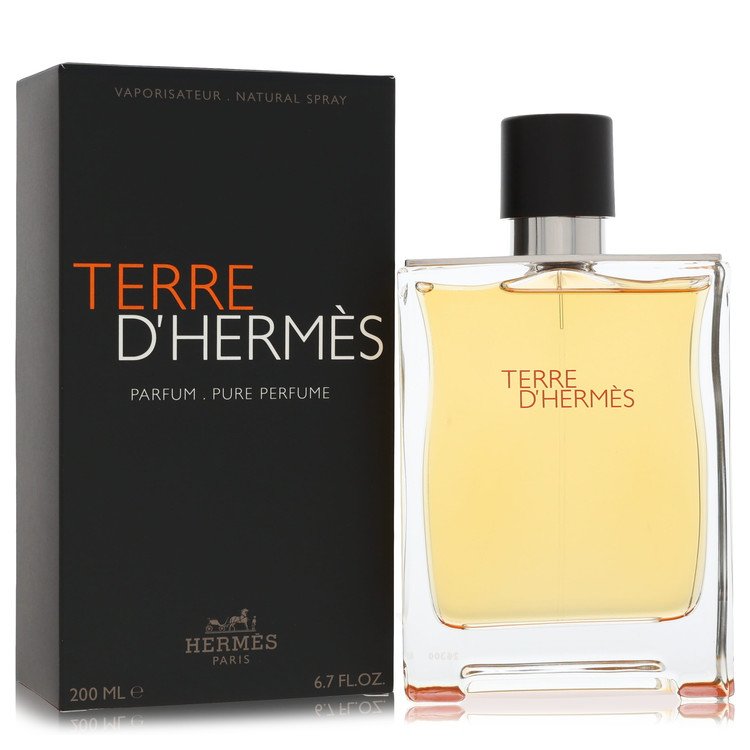 Terre D'Hermes by Hermes Pure Perfume Spray 6.7 oz