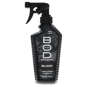 Bod Man Black by Parfums De Coeur Body Spray 8 oz