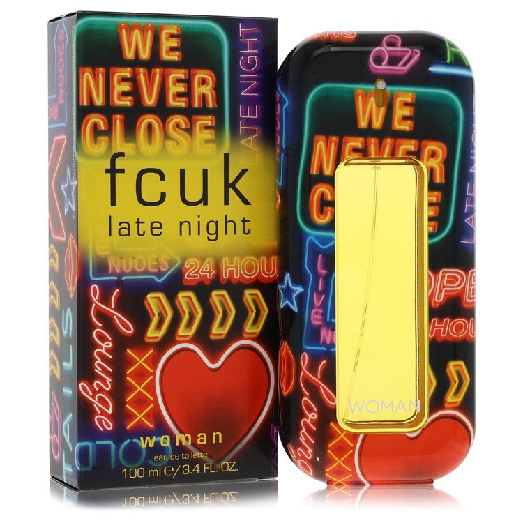 FCUK Late Night by French Connection Eau De Toilette Spray 3.4 oz