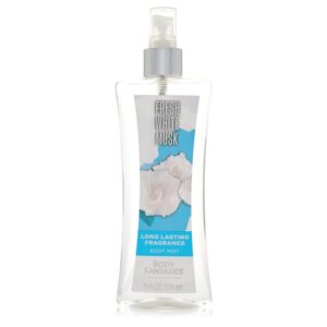 Body Fantasies Signature Fresh White Musk by Parfums De Coeur Body Spray 8 oz