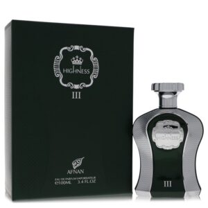 His Highness Green by Afnan Eau De Parfum Spray (Unisex) 3.4 oz