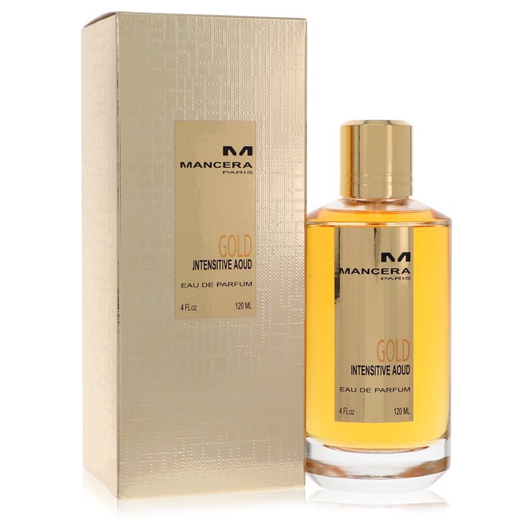 Mancera Intensitive Aoud Gold by Mancera Eau De Parfum Spray (Unisex) 4 oz