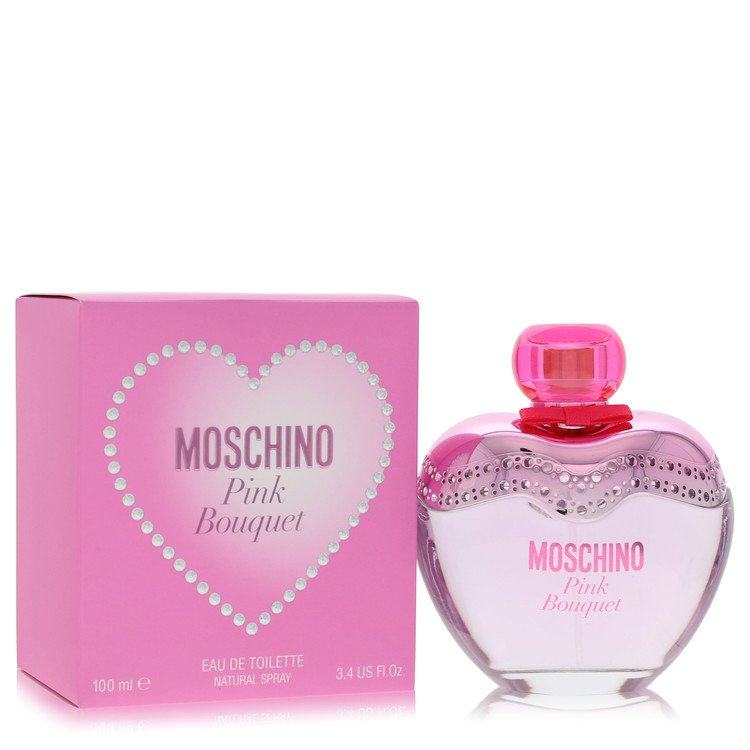 Moschino Pink Bouquet by Moschino Eau De Toilette Spray 3.4 oz