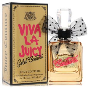 Viva La Juicy Gold Couture by Juicy Couture Eau De Parfum Spray 3.4 oz