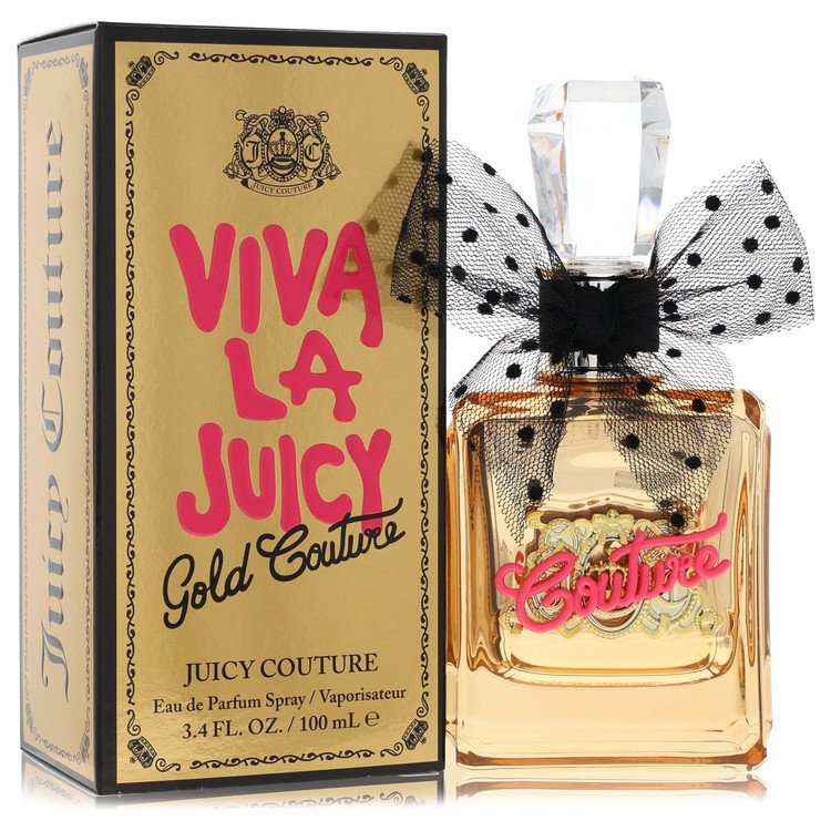 Viva La Juicy Gold Couture by Juicy Couture Eau De Parfum Spray 3.4 oz