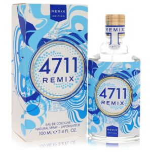 4711 Remix Sparkling Island by 4711 Eau De Cologne Spray (Unisex) 3.4 oz
