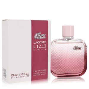 Lacoste Eau De Lacoste L.12.12 Rose Eau Intense by Lacoste Eau De Toilette Spray 1.1 oz