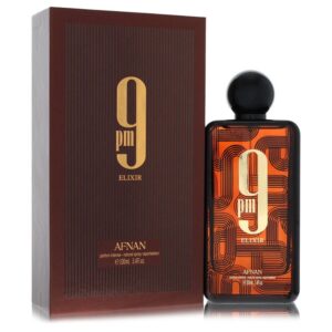 Afnan 9Pm Elixir Intense by Afnan Parfum Intense Spray (Unisex) 3.4 oz