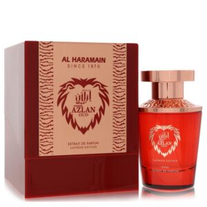 Al Haramain Azlan Oud Saffron by Al Haramain Extrait De Parfum Spray 3.33 oz