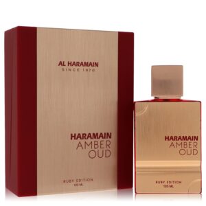 Al Haramain Amber Oud Ruby by Al Haramain Eau De Parfum Spray (Unisex Unboxed) 4 oz