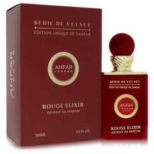 Anfar London Serie de Velvet Rouge Elixir by Anfar Extrait De Parfum Spray 3.3 oz