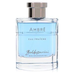 Baldessarini Ambre Eau Fraiche by Hugo Boss Eau De Toilette Spray (Unboxed) 3 oz