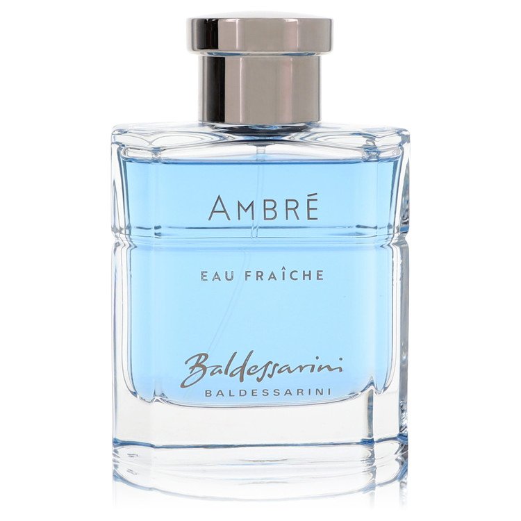 Baldessarini Ambre Eau Fraiche by Hugo Boss Eau De Toilette Spray (Unboxed) 3 oz