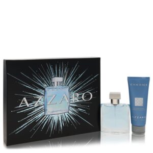 Chrome by Azzaro Gift Set -- 1.7 oz Eau De Toilette Spray + 2.5 oz All Over Shampoo