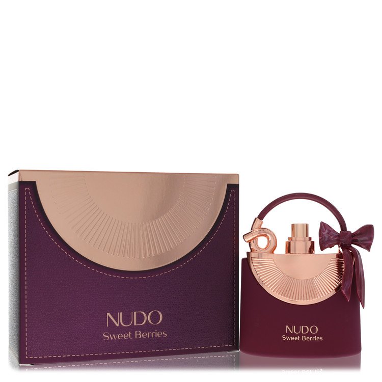 Fragrance World Nudo Sweet Berries by Fragrance World Eau De Parfum Spray (Unisex) 3.4 oz