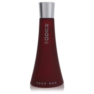 hugo DEEP RED by Hugo Boss Eau De Parfum Spray (unboxed) 3 oz