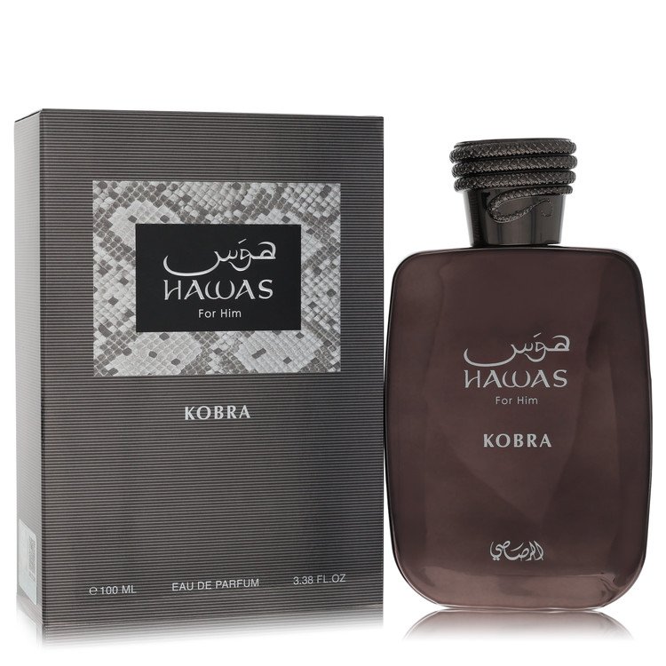 Hawas Kobra by Rasasi Eau De Parfum Spray 3.38 oz