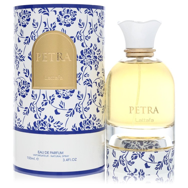 Lattafa Petra by Lattafa Eau De Parfum Spray (Unisex) 3.4 oz