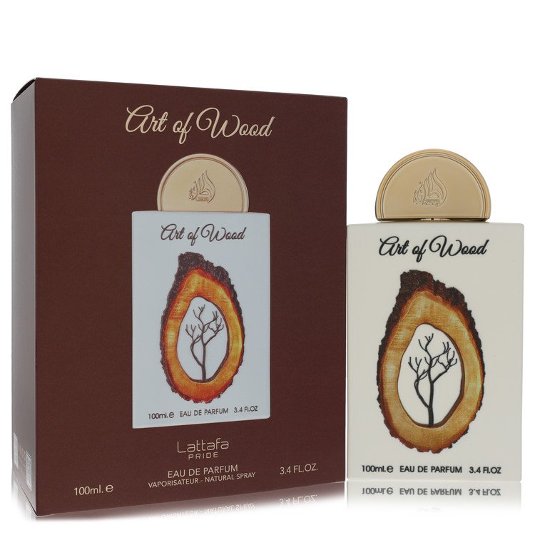 Lattafa Pride Art of Wood by Lattafa Eau De Parfum Spray (Unisex) 3.4 oz