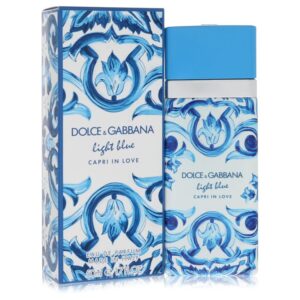 Light Blue Capri in Love by Dolce & Gabbana Eau De Parfum Spray 1.7 oz