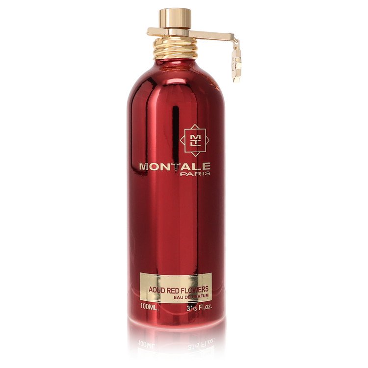 Montale Aoud Red Flowers by Montale Eau De Parfum Spray (unboxed) 3.3 oz
