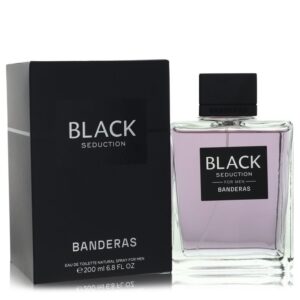 Seduction In Black by Antonio Banderas Eau De Toilette Spray 6.8 oz