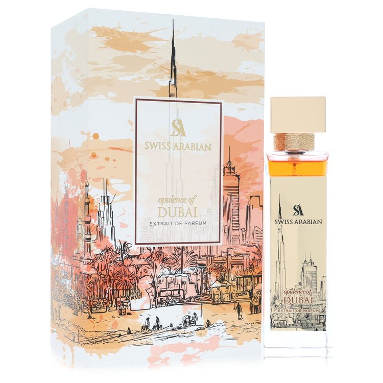 Swiss Arabian Opulence Of Dubai by Swiss Arabian Extrait De Parfum Spray (Unisex) 3.4 oz