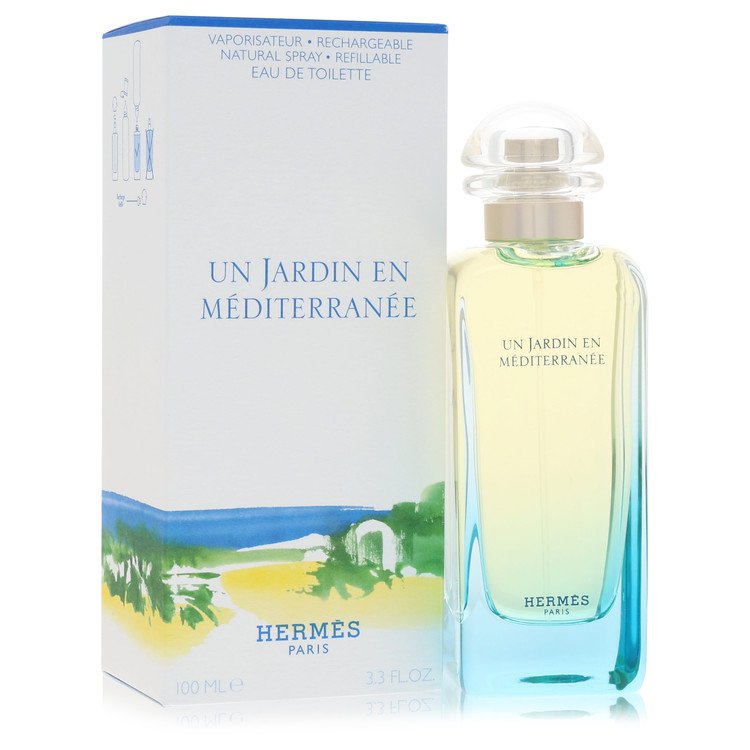 Un Jardin En Mediterranee by Hermes Eau De Toilette Spray (Unisex) 3.4 oz