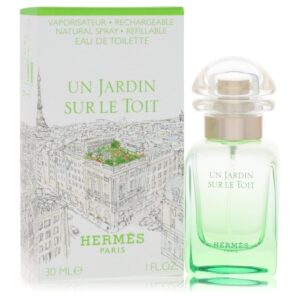 Un Jardin Sur Le Toit by Hermes Eau De Toilette Spray 1.0 oz