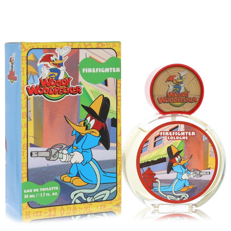 Woody Woodpecker Firefighter by First American Brands Eau De Toilette Spray 1.7 oz