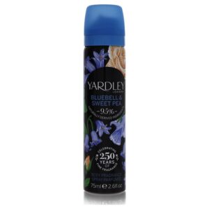 Yardley Bluebell & Sweet Pea by Yardley London Body Fragrance Spray 2.6 oz