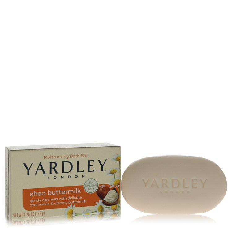Yardley London Soaps by Yardley London Shea Butter Milk Naturally Moisturizing Bath Soap 4.25 oz