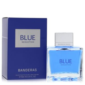 Blue Seduction by Antonio Banderas Eau De Toilette Spray 3.4 oz